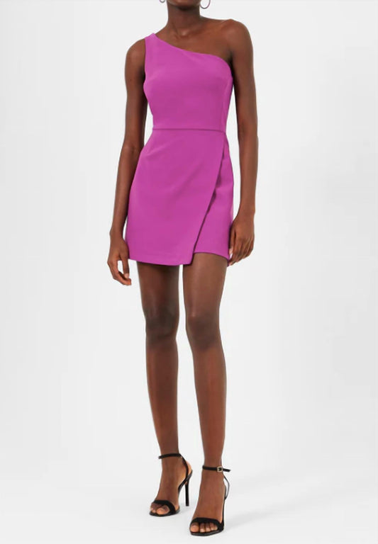 French Connection - Whisper One Shoulder Envelope Dress