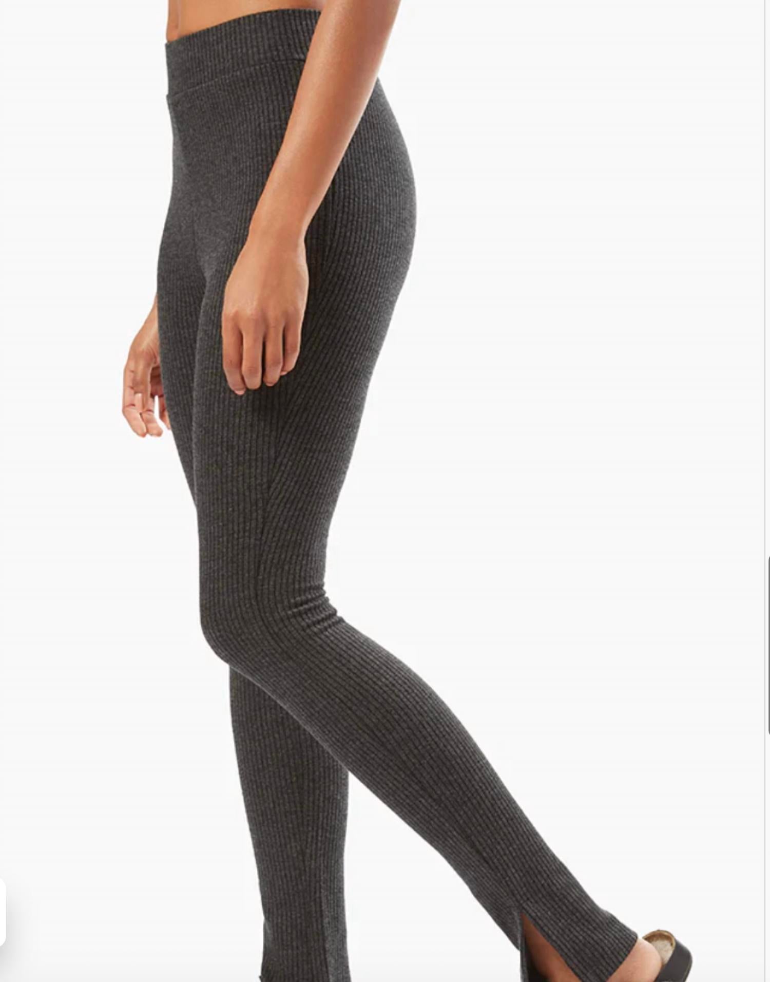 Black Ribbed Pants