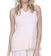Cindy Rib V-Neck Swing Tank