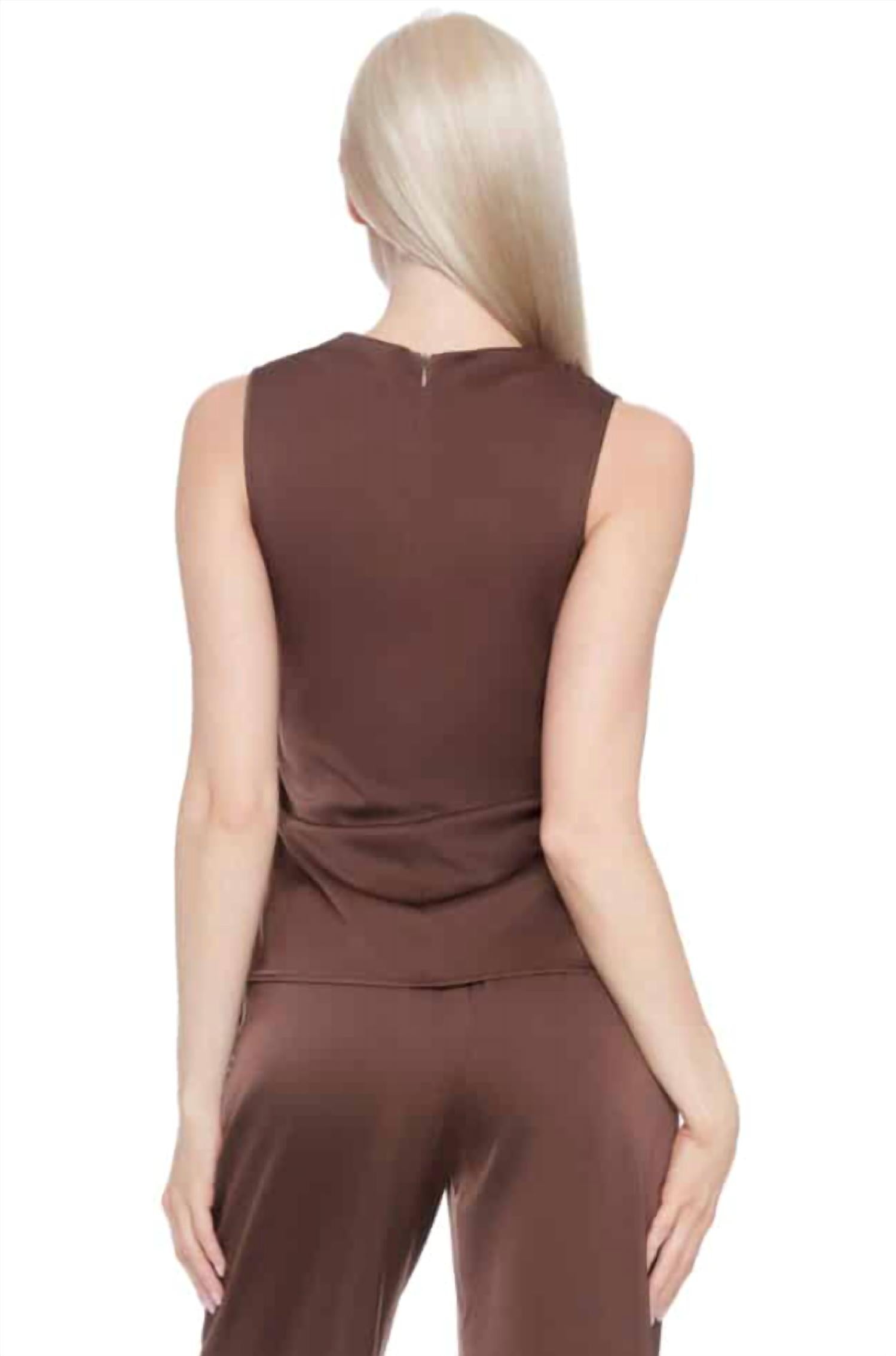 Iltm - Satin Sleeveless Top