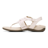 VIONIC Women's Lupe Orthotic Sandals in pale blush - women's sandal - detail view