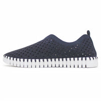 Ilse Jacobsen Women's Tulip 139 Shoes in dark indigo - women's flats - detail view