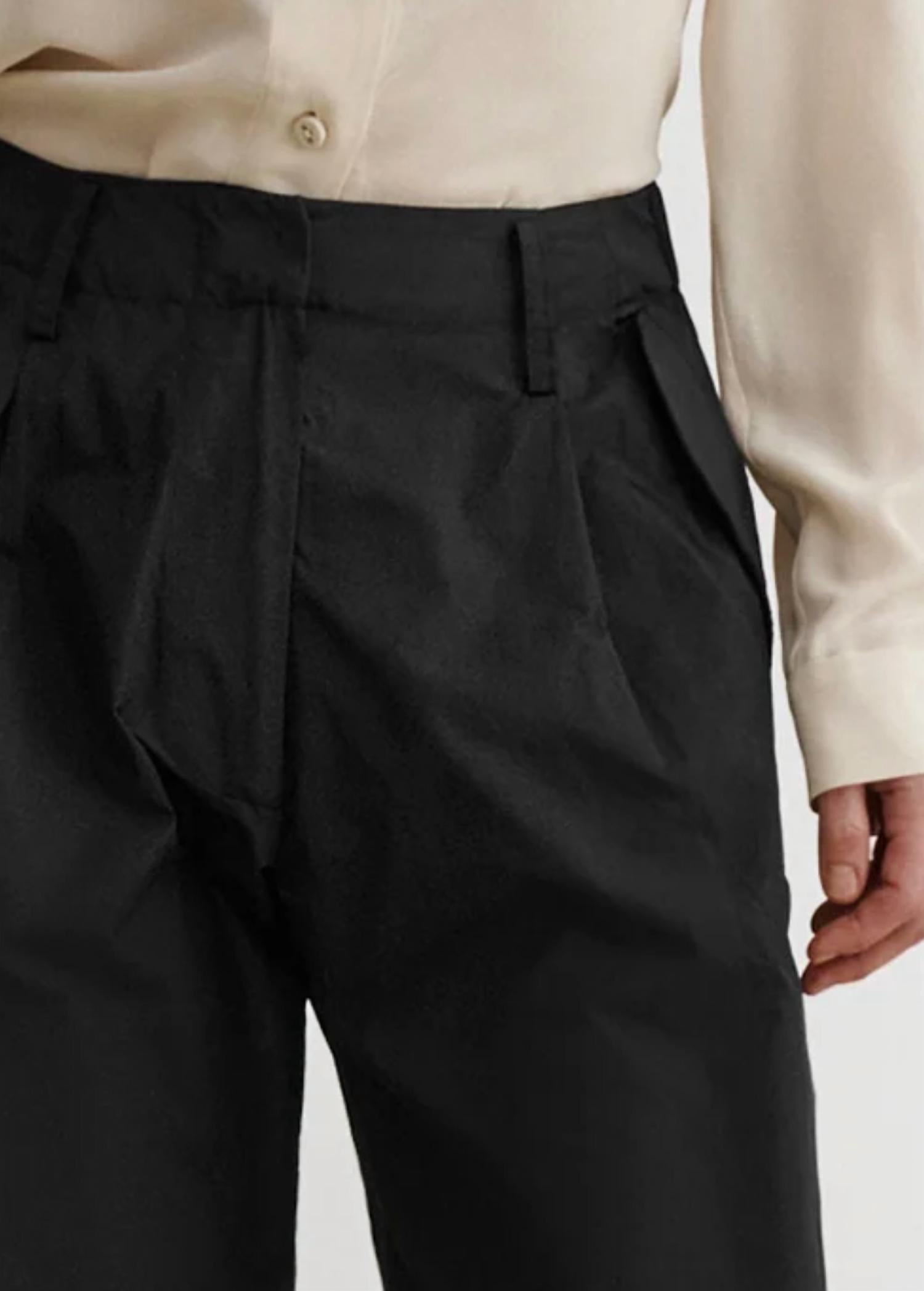 RACHEL COMEY Bending Straight Leg Pants in black - women's pants - detail view