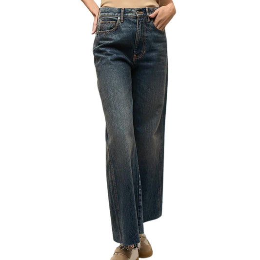 Veronica Beard - Taylor Cropped Wide-Leg Jean
