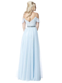 Sherri Hill - Deep V-Sweetheart Wedding Dress