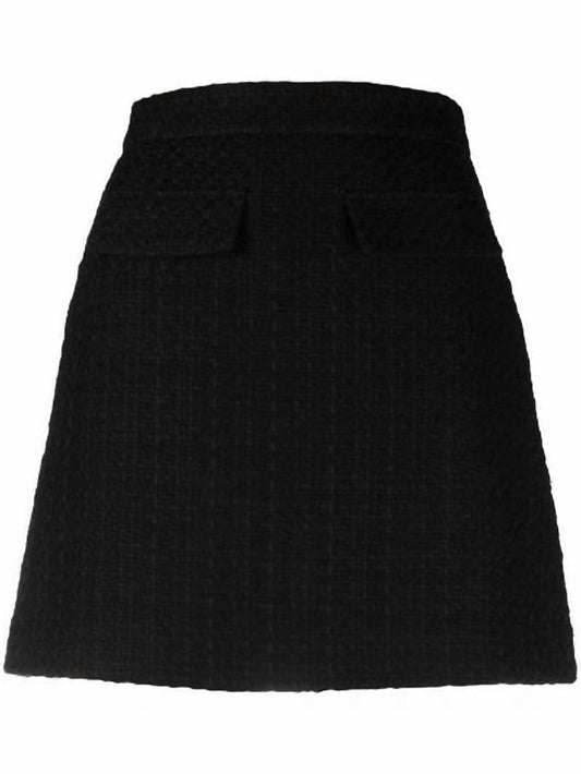 Msgm - Women's Tweed Mini Skirt