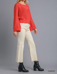 Umgee - Crochet Light Weight Pullover Top