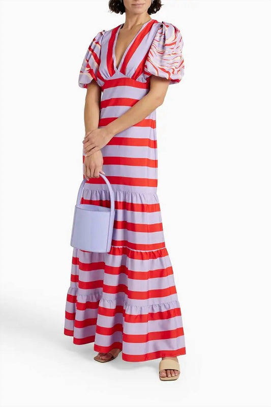 One33 Social - Cabana Stripe Maxi`dress