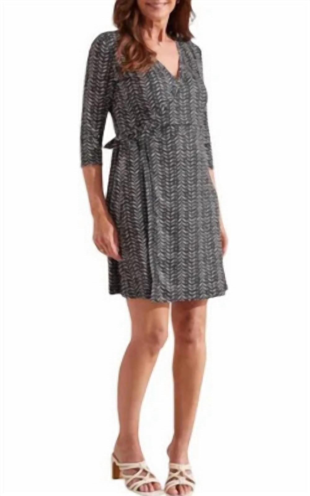 Tribal - Tribal Femme Reversible Wrap Dress