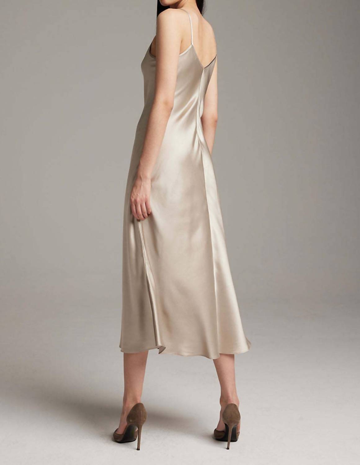 Voz - V-neck Slip Dress