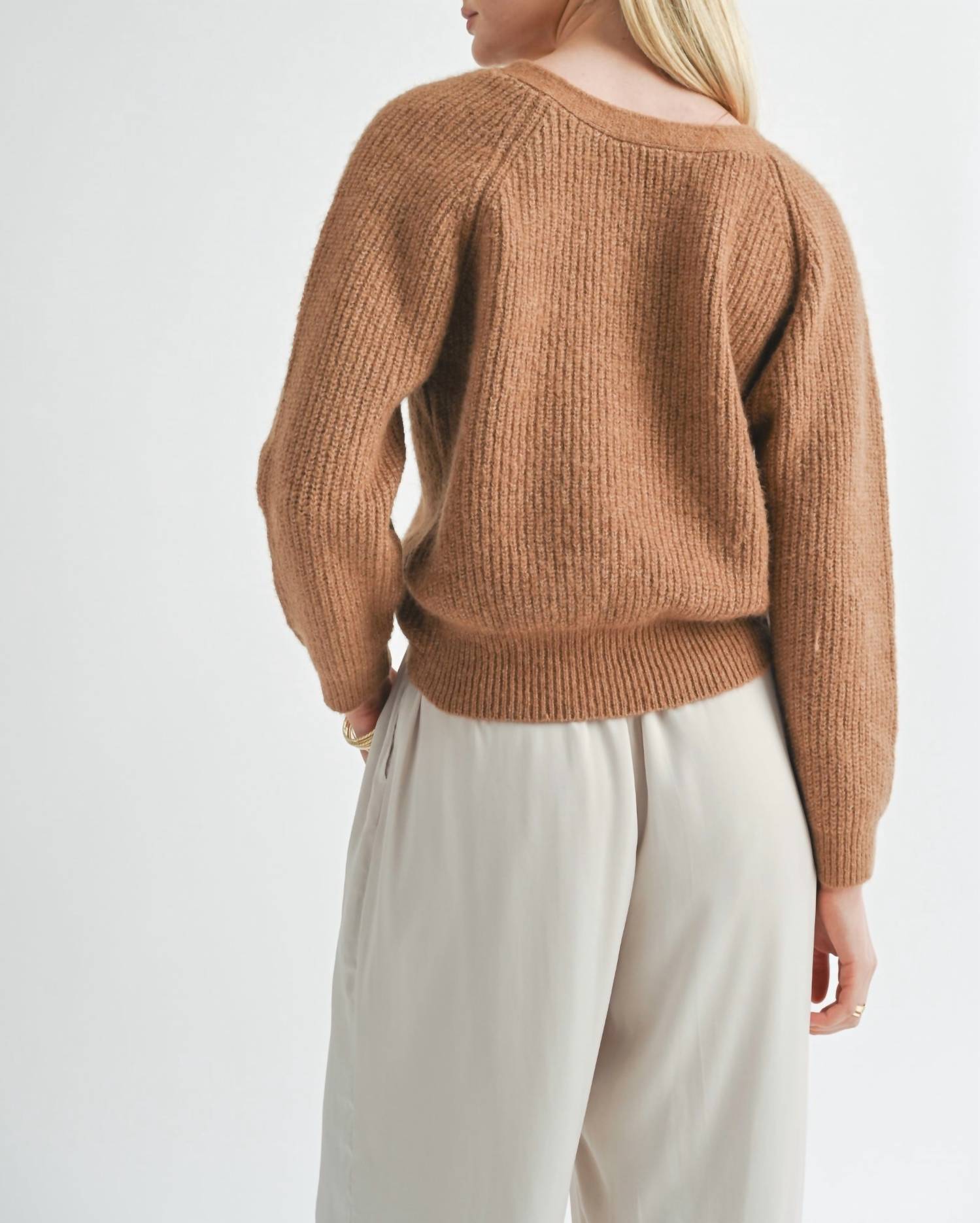 Sage The Label - Cece Reversible Twist Sweater