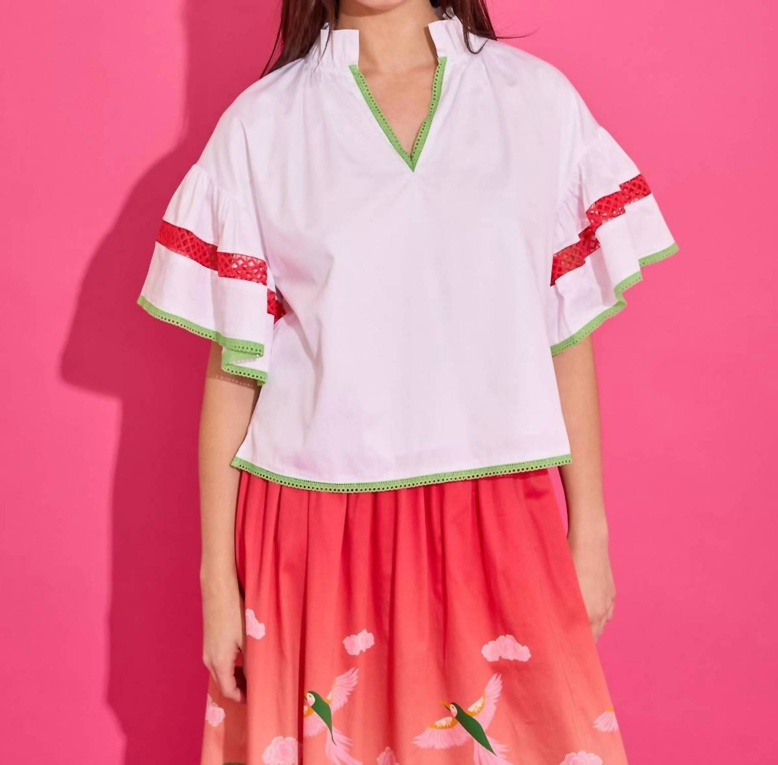 Alden Adair - June V-neck Top