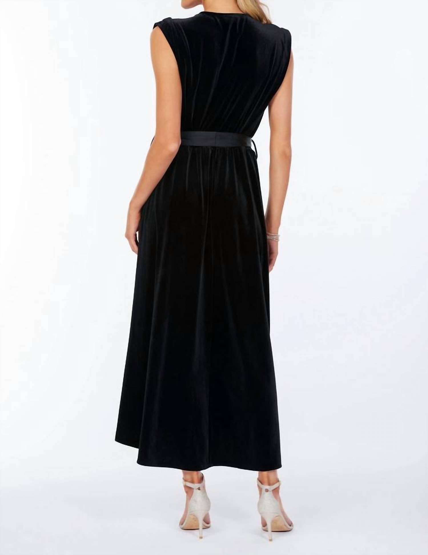 Bishop + Young - Luxe Velvet Aeries Wrap Dress
