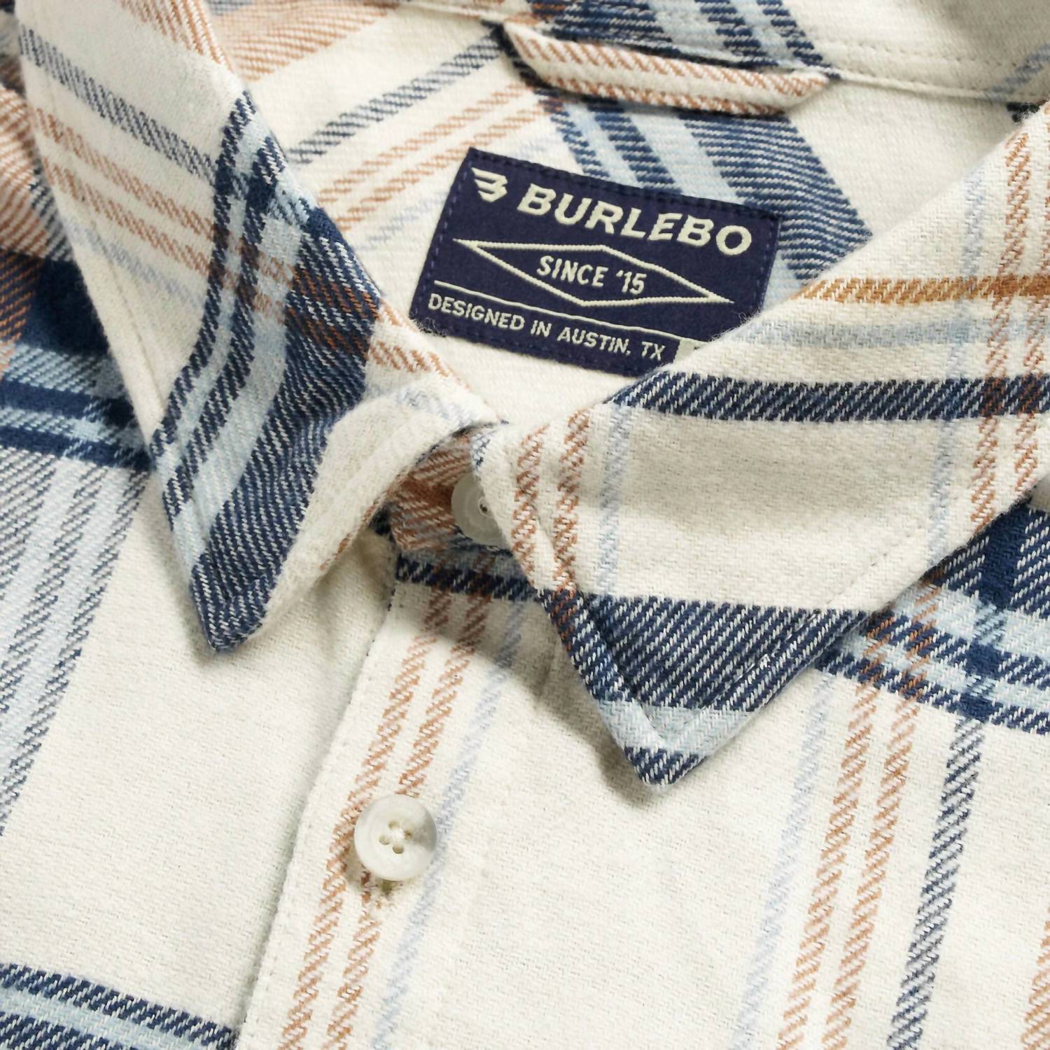 Burlebo - Plaid Flannel Long Sleeve Shirt