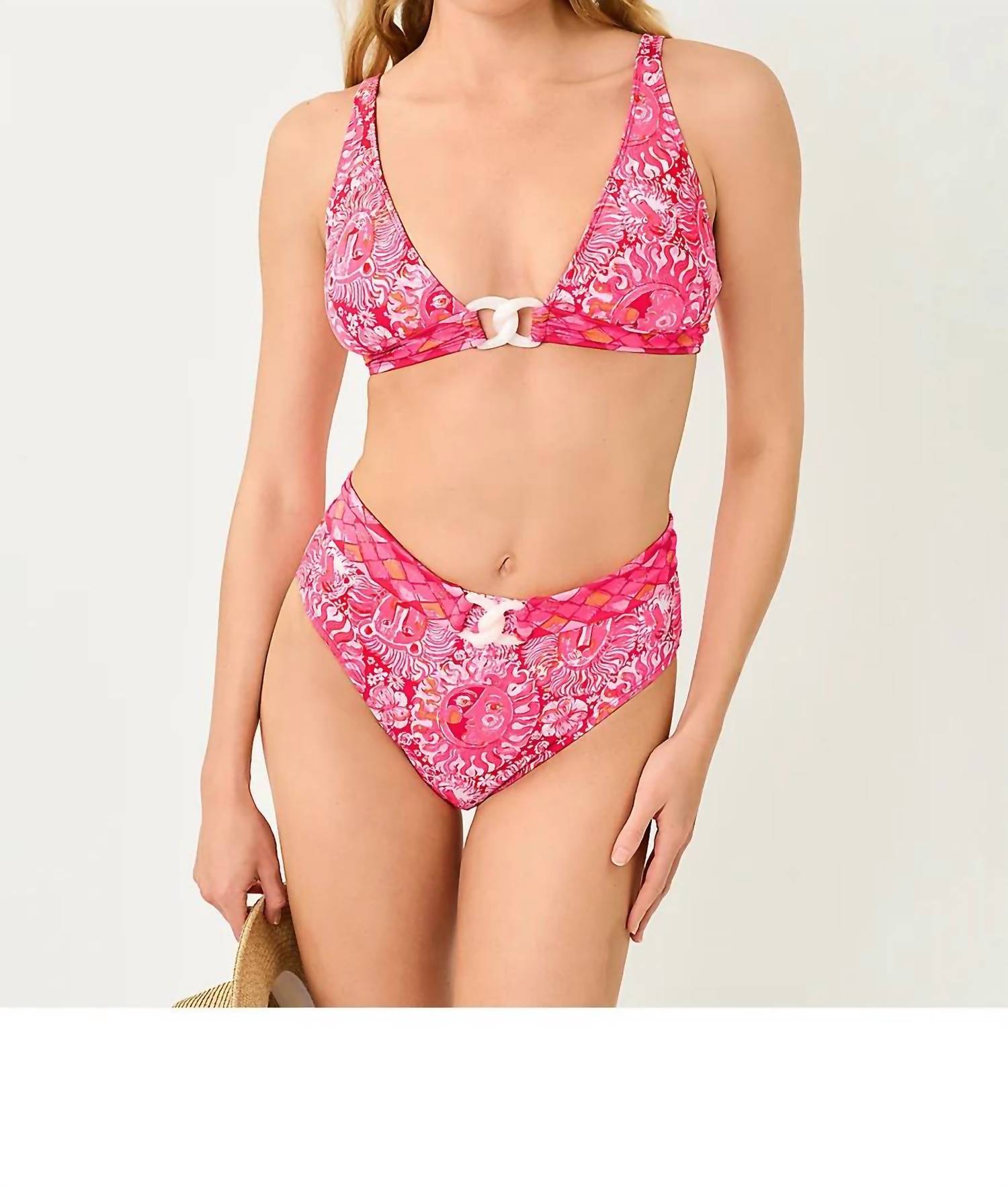 Lilly Pulitzer - Lyall High Waisted Bikini Bottom