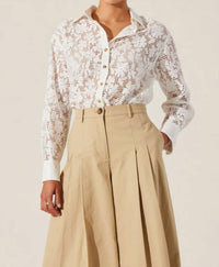 Astr - Tisa Floral Lace Top