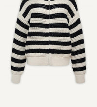 Sanctuary - Open Knit Bomber Jacket