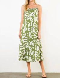 Thml - Marilynn Thin Strap Printed Mini Dress