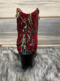 Ankle Length Bling Boots