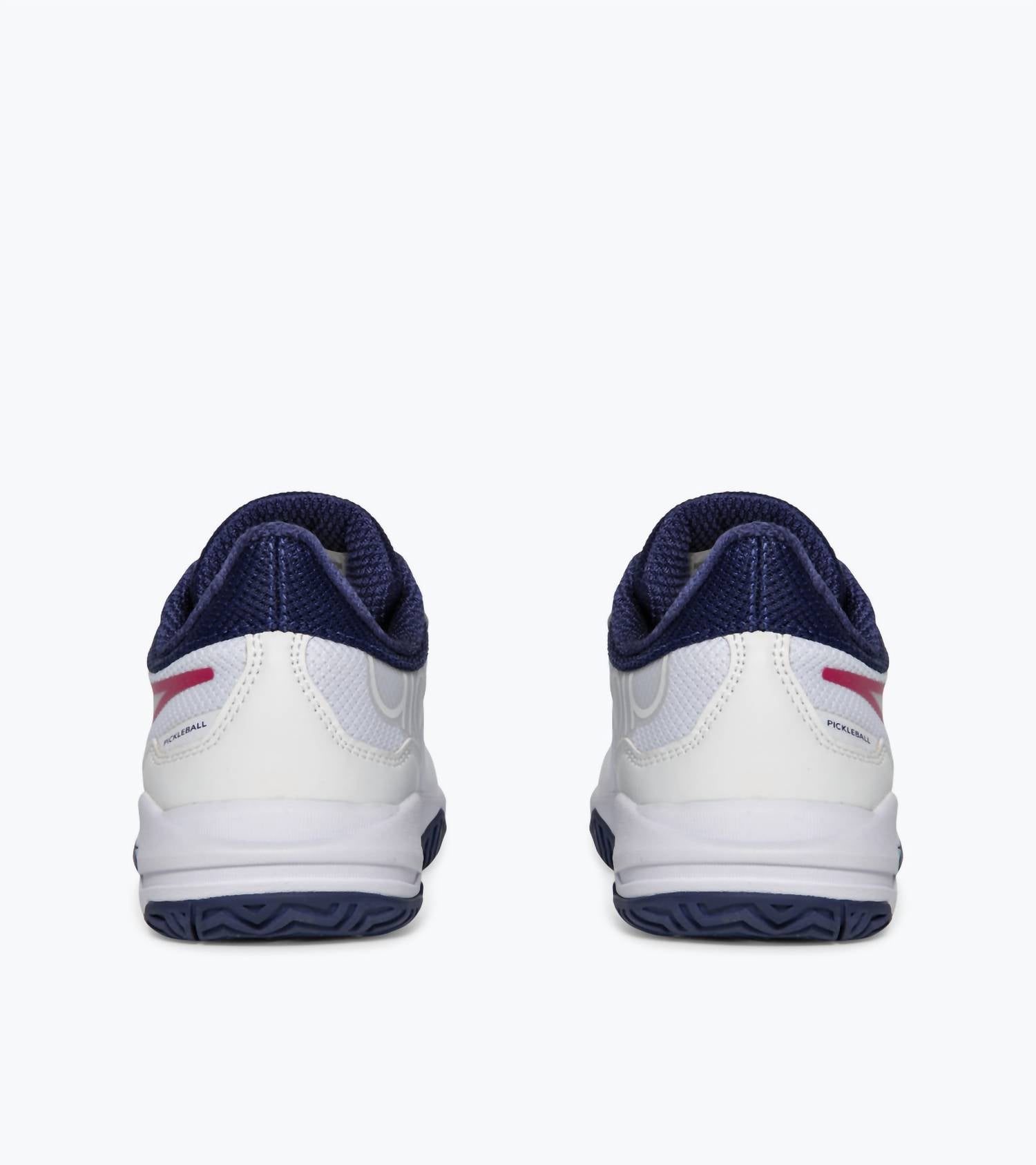 diadora Women's Trofeo 2 All Ground Pickleball Shoe in white blueprint pink yarrow - women's shoe - alternate view