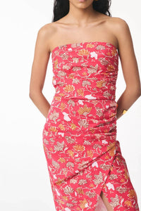 Vanessabruno - Cleopatre Strapless Midi Dress