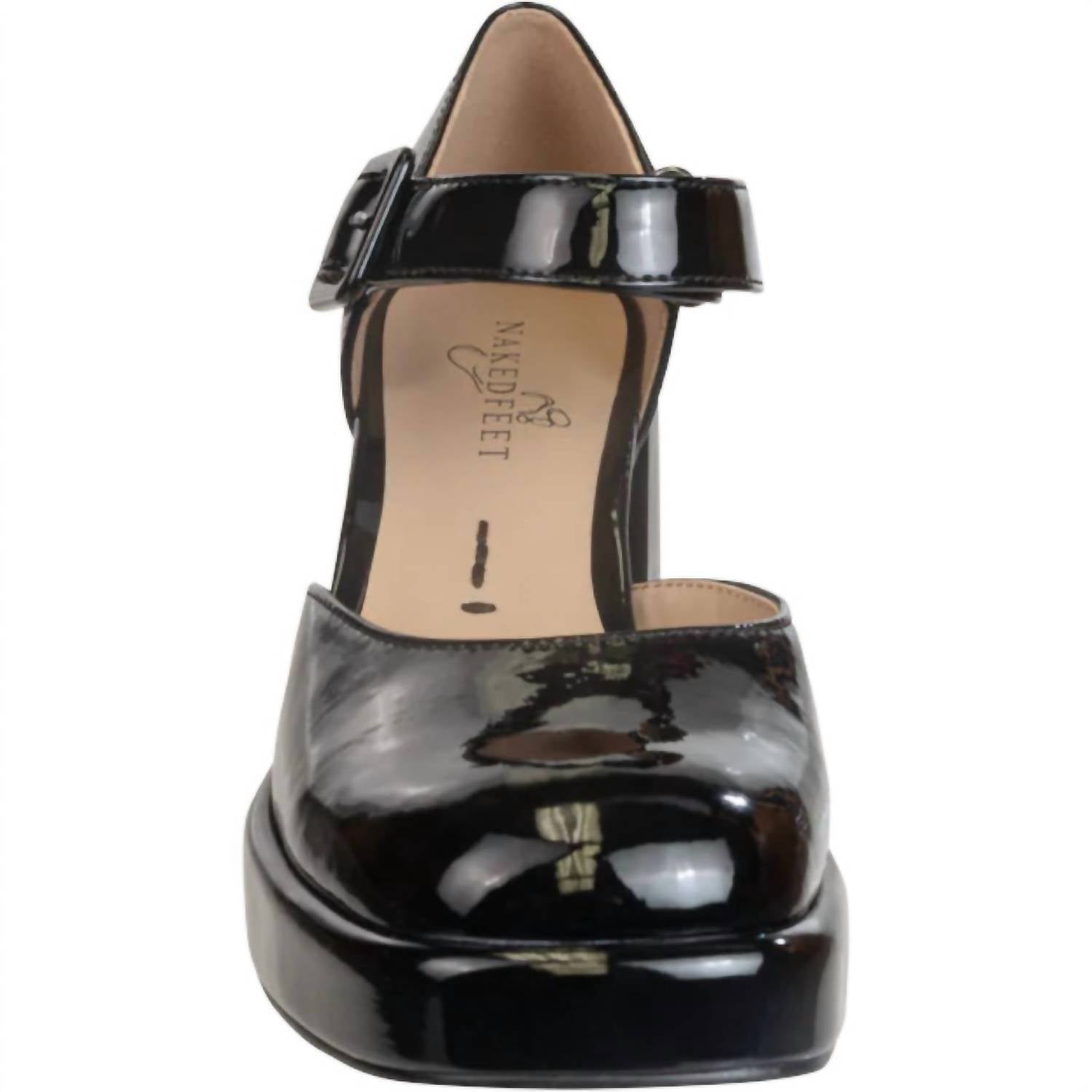 Naked Feet - Women's Estonia Mary Jane Heeled Clogs
