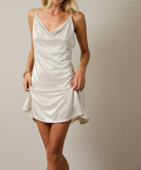 Gilli - Davina Cowl Neck Mini Dress