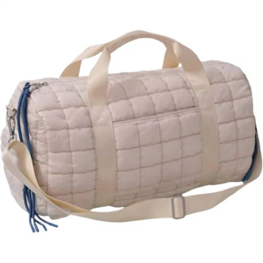 Muddy Carrots - Quilted Puffer Weekender Duffel Bag