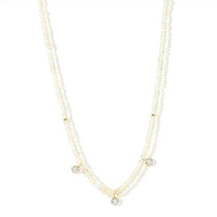Joy Dravecky - Women's Lana Beaded Ethiopian Opal Necklace