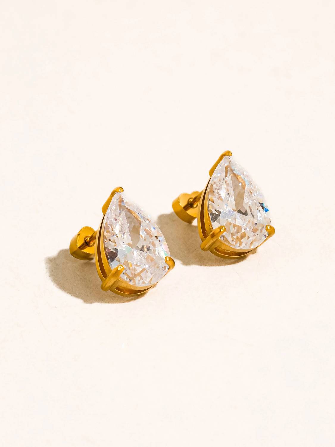 Flanerie By Maiq - The Camille Flat Back Earrings
