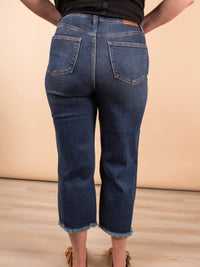 Judy Blue - Women's Button Fly Destroy Jeans