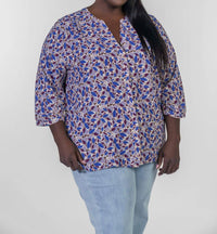 Nydj - Pintuck Button Down Blouse - Plus