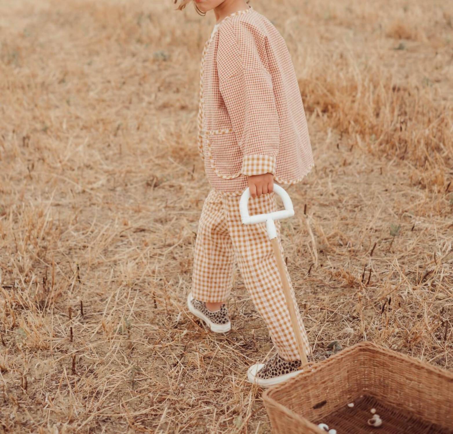 Möm(E) Portugal - Kid's Lola Check Pants