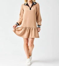 Mary Square - Allison Long Sleeve Mini Dress