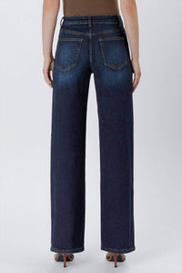Vervet By Flying Monkey - 90's Super High Rise Wide Leg Denim Jeans