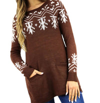 Corner 123 - Abstract Designed Christmas Sweater
