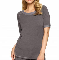 Felina - Jamie Loungewear Scoop Neck Raglan Sleeve Top