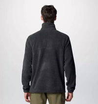 Columbia Steens Mountain™ Full Zip 2.0 Top in charcoal heatherby - men's jacket - detail view