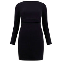 FRENCH CONNECTION Women's Rassia Sheryle Cut Out Mini Dress in black - women's dress
