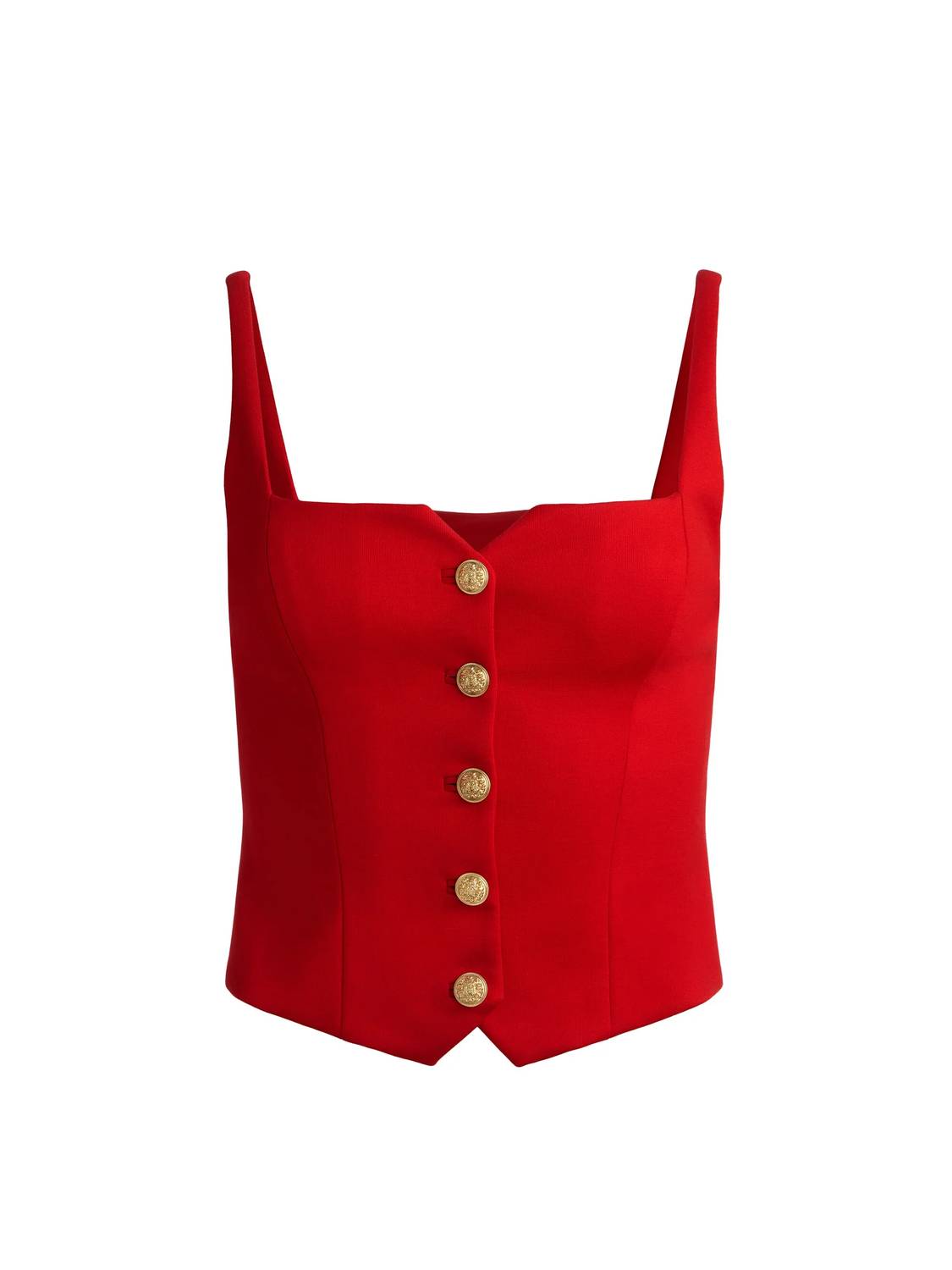 Alice + Olivia - Women's Kelcey Button Front Top