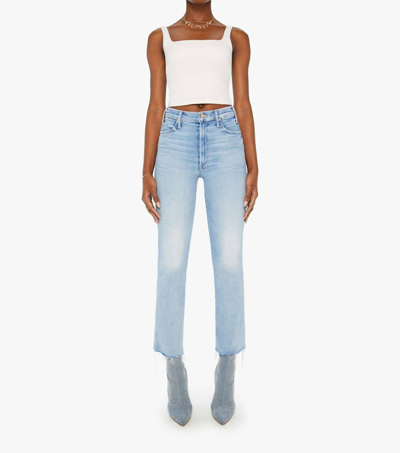 Mother - Hustler Ankle Fray Jeans