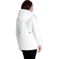STEVE MADDEN Glacier Shield Winter Puffer Coat in white - women's jacket - view 5