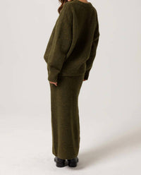 Line And Dot - Hart Sweater Maxi Skirt