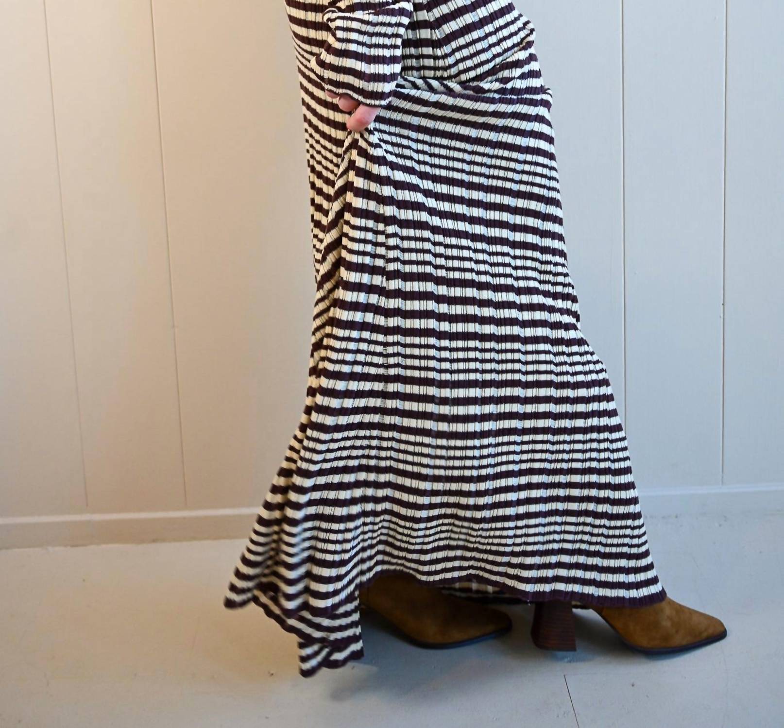 Z Supply - Caledonia Striped Rib Maxi Dress