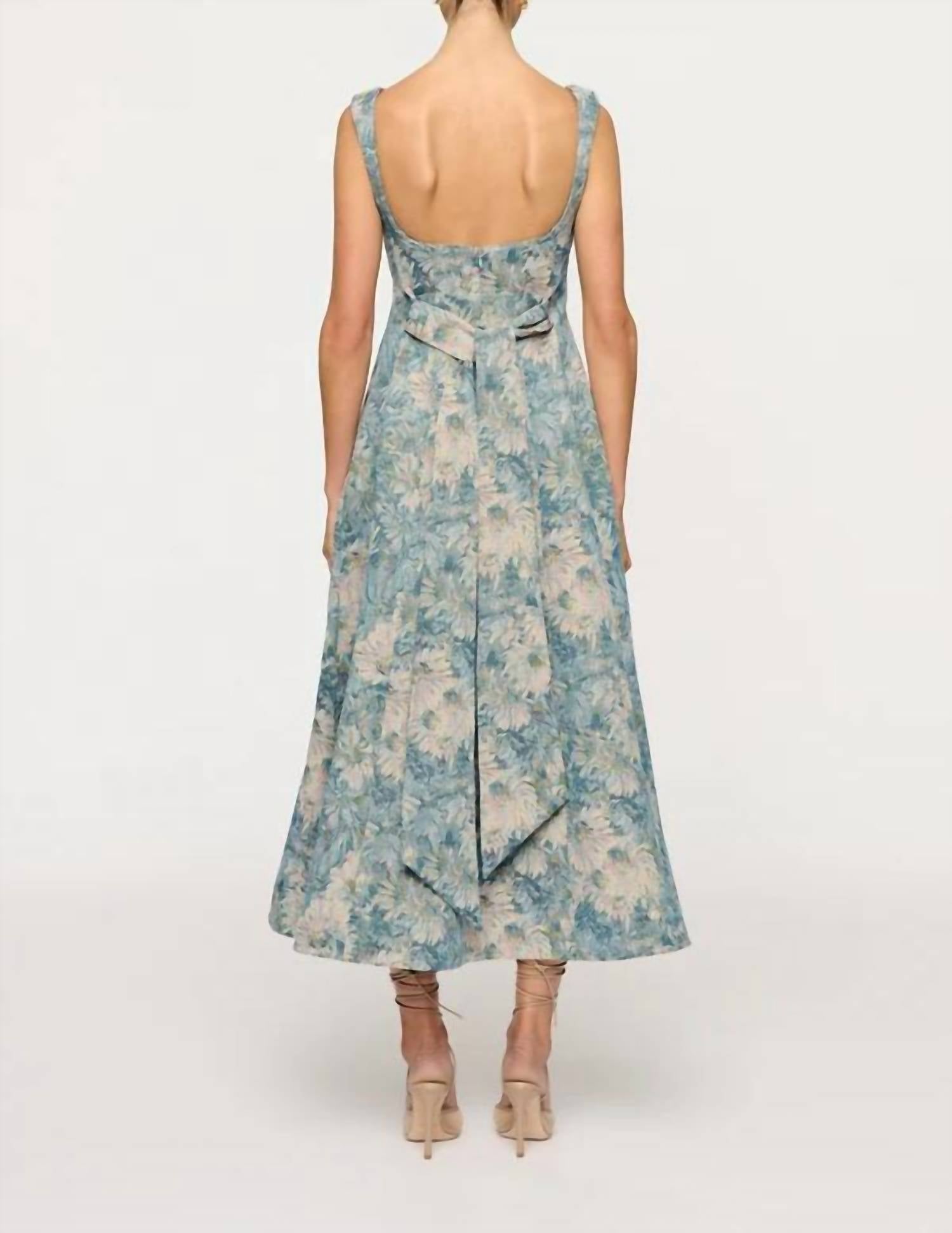 Clea - Zinnia Midi Dress