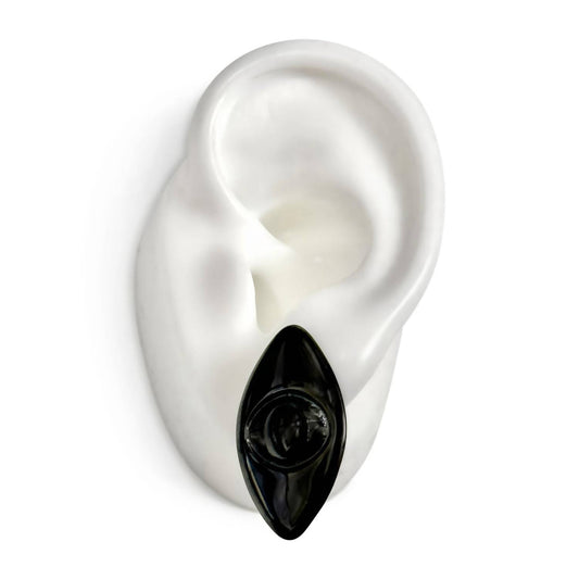 Jagged Halo Jewelry - Women's Athena Evil Eye Stud Earrings