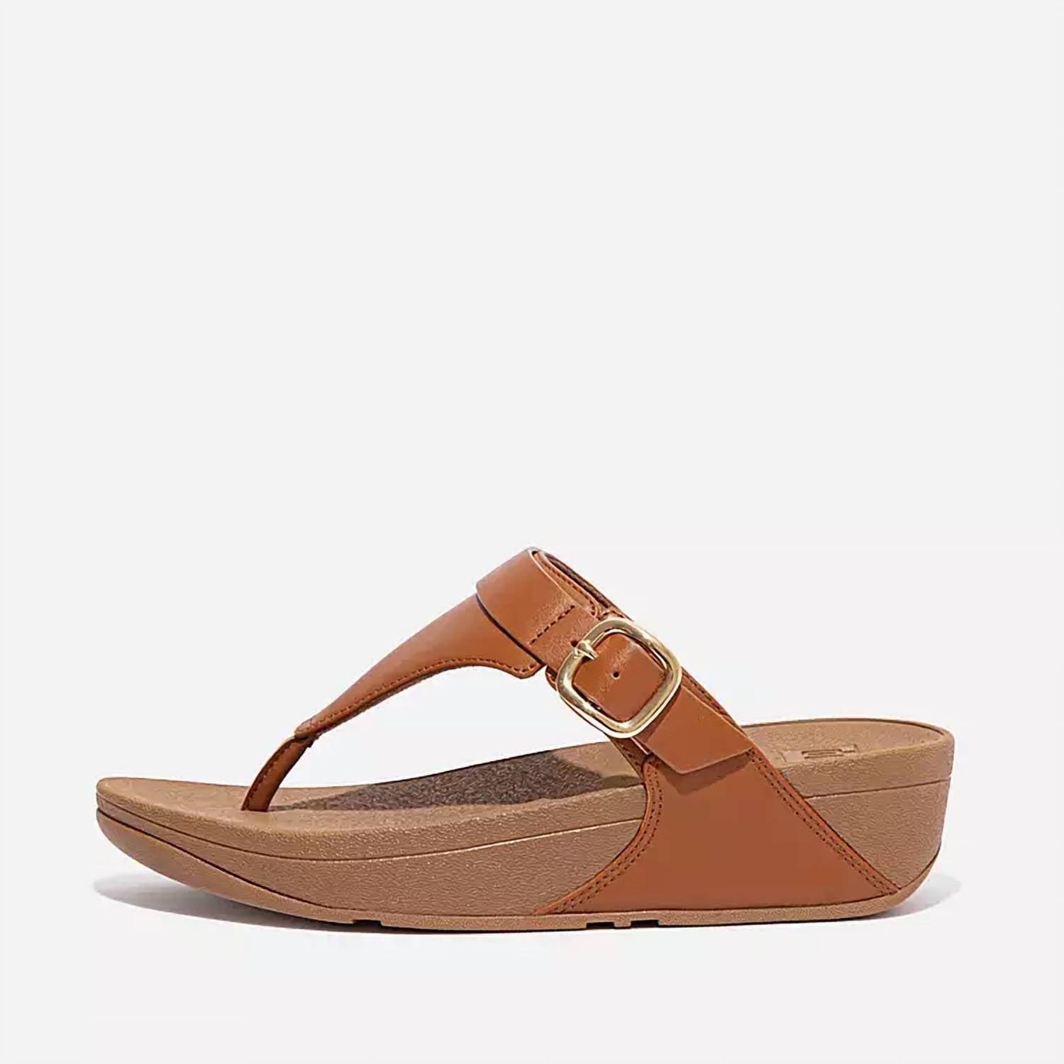 Fitflop - Women's Adjustable Leather Toe Post Sandals