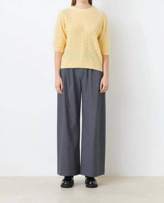 Suncoo - Jaune Knitted Sweater