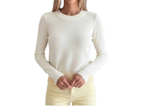Autumn Cashmere - Crew With Reversed Seams Sweater