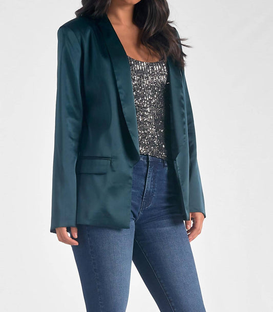 Elan - SATIN BLAZER